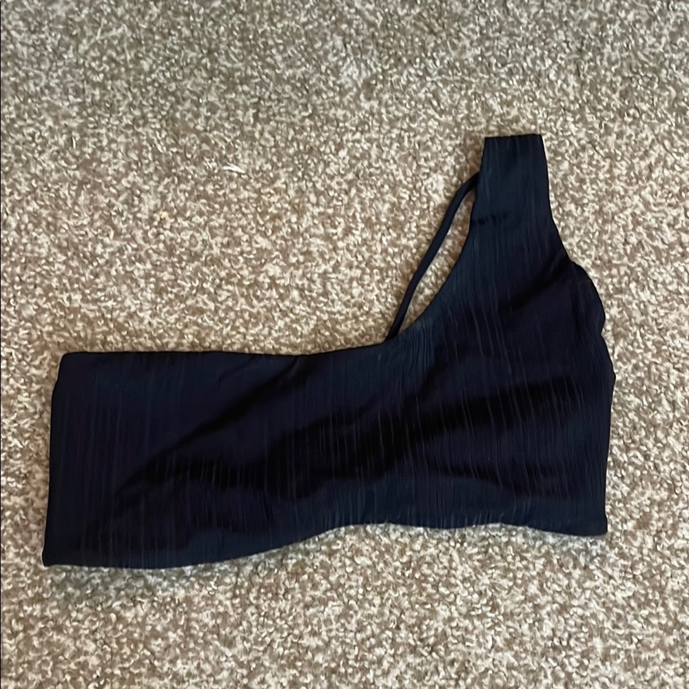 Onia One Shoulder Swim Top